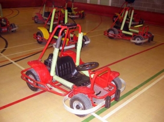 We regularly service our karts 